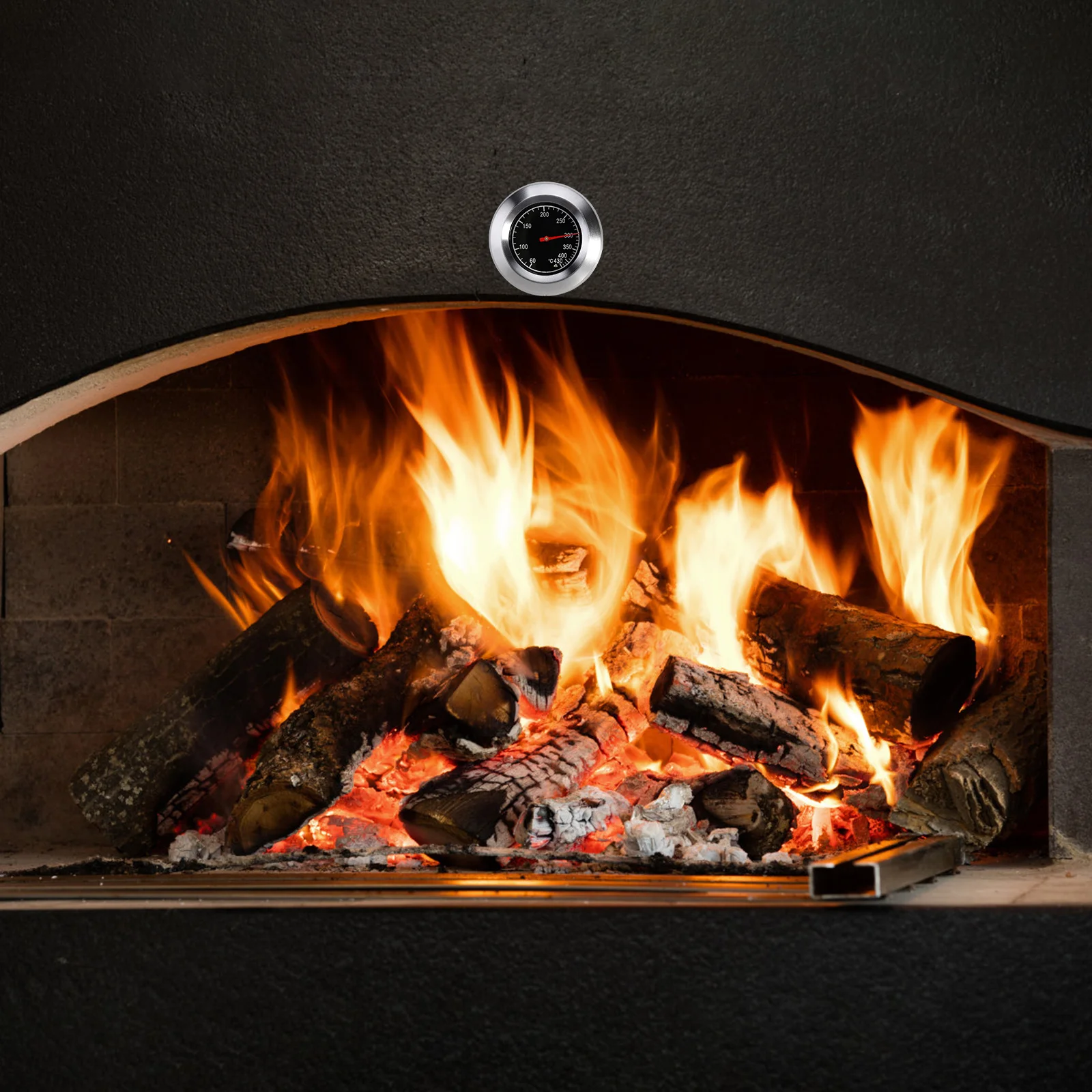 Steel Bbq Thermometer 7.6Cm Oval Temperature Gauge Temperature Gauge For Grill Smoker Oven 60-430℃ 100-800℉
Steel Bbq Thermometer 7.6Cm Oval Temperature Gauge Temperature Gauge For Grill Smoker Oven 60-430℃ 100-800℉