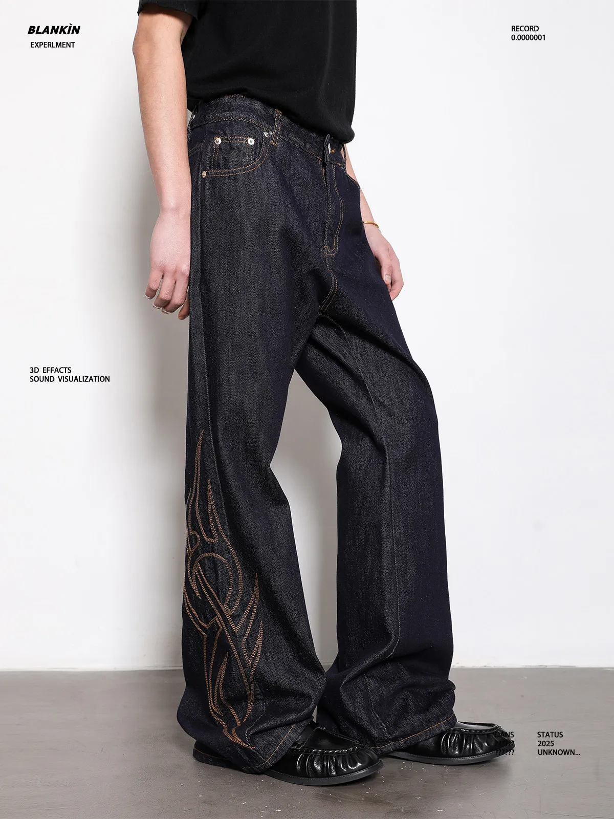 Retro American High Street Denim Jeans Men's Embroidered Original Red Ear Straight Leg Loose Fit Long Trousers
Retro American High Street Denim Jeans Men's Embroidered Original Red Ear Straight Leg Loose Fit Long Trousers