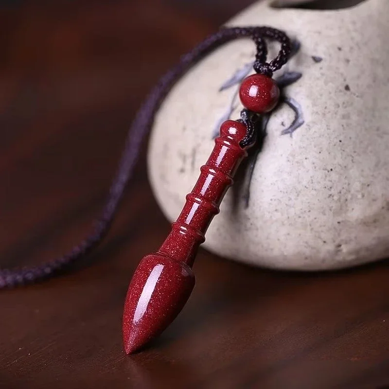 Cinnabar Pendant Original Ore High Content Crystal Pen Pendant Men and Women Cinnabar Stone Pendant AAAAA
Cinnabar Pendant Original Ore High Content Crystal Pen Pendant Men and Women Cinnabar Stone Pendant AAAAA