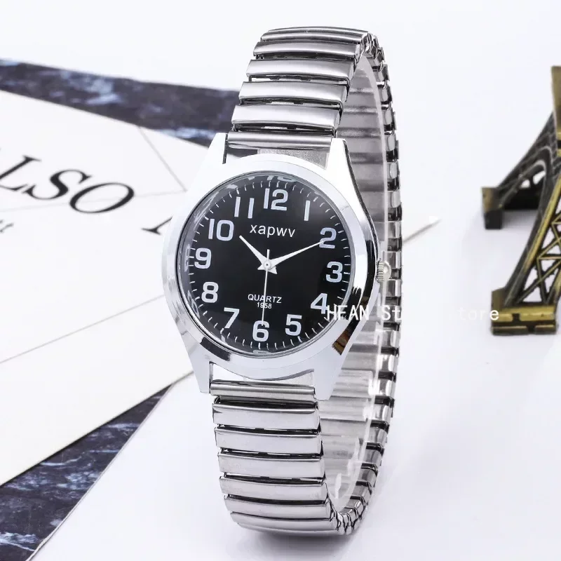 Couple Watch Fashion Women Men Watch Flexible Elastic Band Quartz Wrist Watches Black Dial Steel Strap Couple Watch Reloj Hombre
Couple Watch Fashion Women Men Watch Flexible Elastic Band Quartz Wrist Watches Black Dial Steel Strap Couple Watch Reloj Hombre