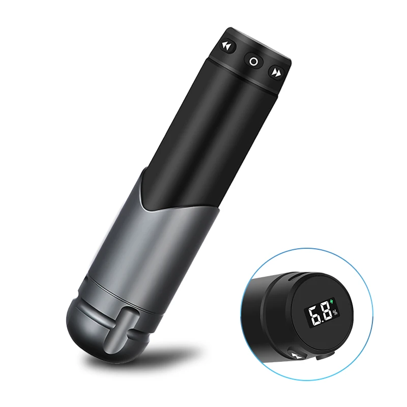 EZ P1 Wireless Cartridge Tattoo Machine pen Rotaty Battery Pen with Portable Power Pack 1500mAh LED Digital Display
EZ P1 Wireless Cartridge Tattoo Machine pen Rotaty Battery Pen with Portable Power Pack 1500mAh LED Digital Display