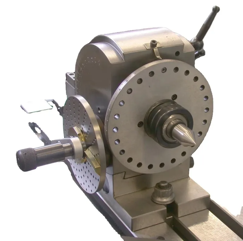 BS-0 Precision Dividing Head with 5 Inch 3-Jaw Chuck and Tailstock
BS-0 Precision Dividing Head with 5 Inch 3-Jaw Chuck and Tailstock