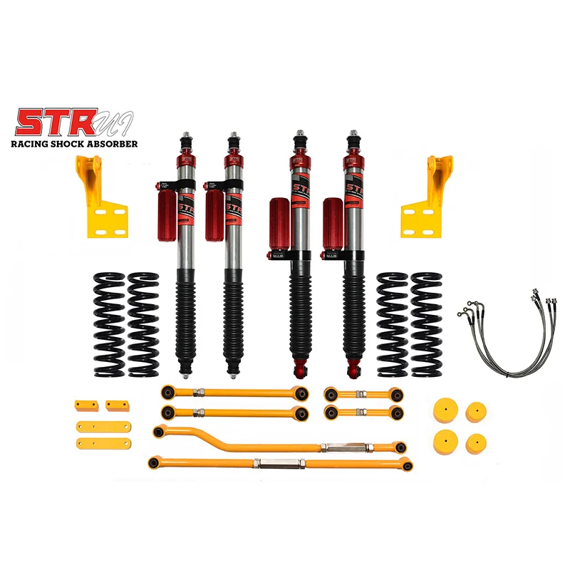 New 4x4 Shock Absorber Adjustable Suspension Off Road Shock Absorber automotive parts for LC80
New 4x4 Shock Absorber Adjustable Suspension Off Road Shock Absorber automotive parts for LC80