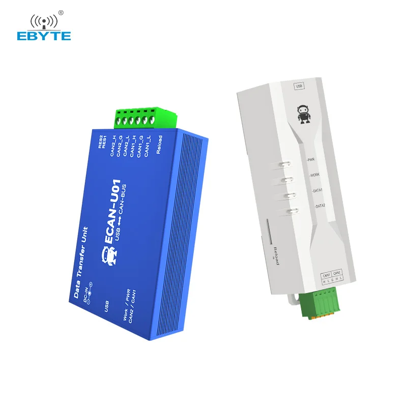 Ebyte ECAN-U01 Series CAN-bus Communication Analyzer CAN to USB 3 Protocol Converter Dual Channel Isolation Anti-interference
Ebyte ECAN-U01 Series CAN-bus Communication Analyzer CAN to USB 3 Protocol Converter Dual Channel Isolation Anti-interference