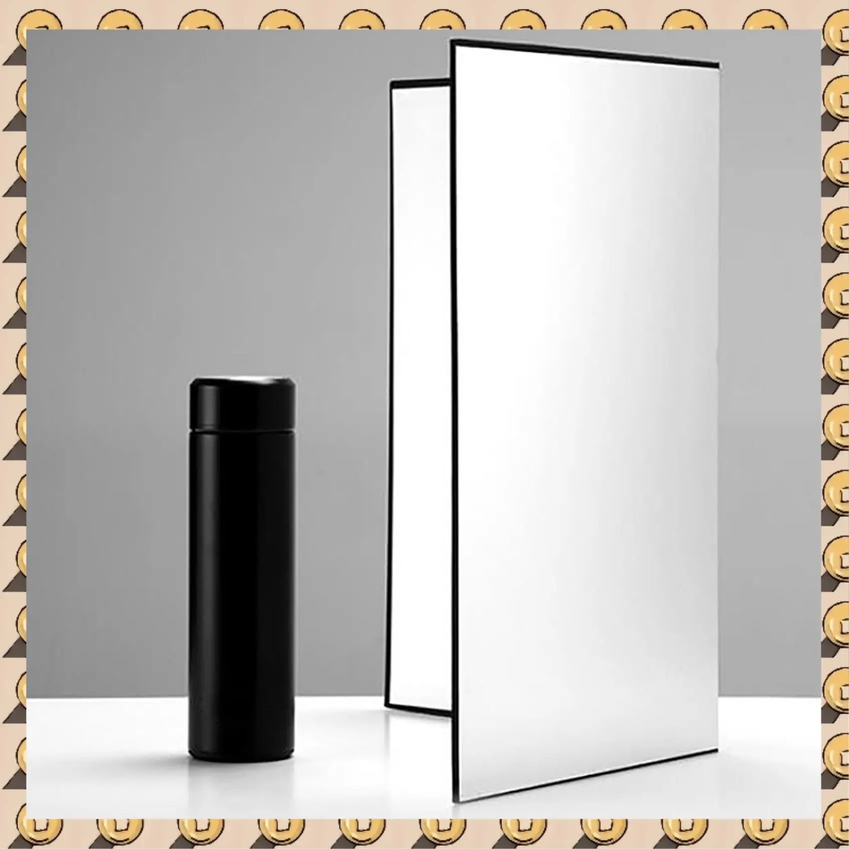 A003 2X A3 Foleto Photography Cardboard Folding Reflector Black Silver White Thick Paper Book Board Reflective
A003 2X A3 Foleto Photography Cardboard Folding Reflector Black Silver White Thick Paper Book Board Reflective