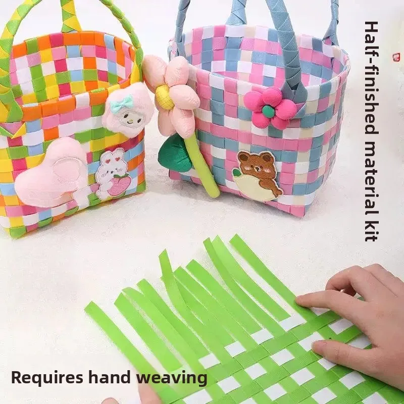 DIY Woven Hand Basket Material Kit for Mother's Day Gift Garden Vegetable Basket Toddlers Nursery HandTote Bags
DIY Woven Hand Basket Material Kit for Mother's Day Gift Garden Vegetable Basket Toddlers Nursery HandTote Bags