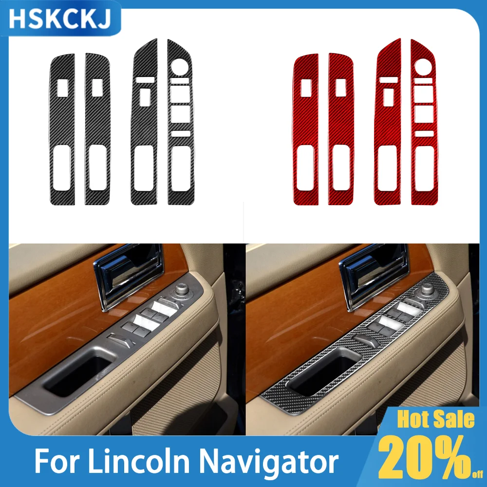 For Lincoln Navigator 2007—2014 Car Interior Accessories Carbon Fiber Window Switch Lifting Control Panel Cover Trim Sticker
For Lincoln Navigator 2007—2014 Car Interior Accessories Carbon Fiber Window Switch Lifting Control Panel Cover Trim Sticker