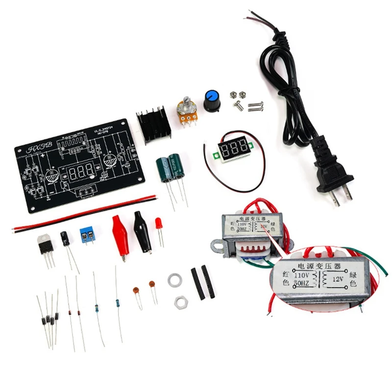 B-Est LM317 Регулируемый регулируемый источник питания DIY Kit LM317 для постоянного тока 1,25-12 В Стабилизированный источник питания Лаборатория
B-Est LM317 Регулируемый регулируемый источник питания DIY Kit LM317 для постоянного тока 1,25-12 В Стабилизированный источник питания Лаборатория