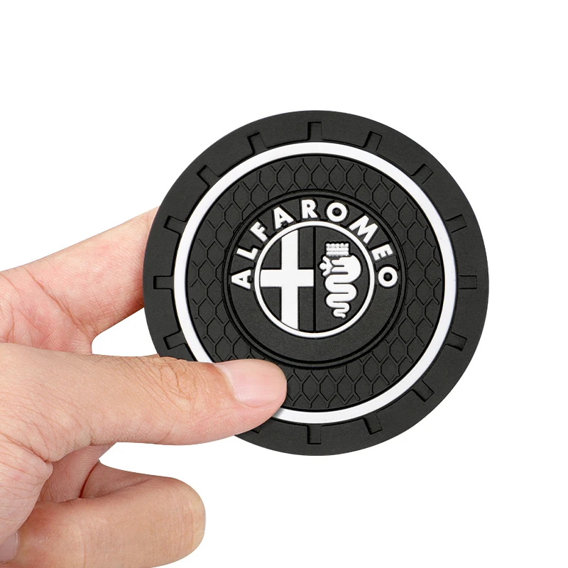 Car Cup Holder Coaster Non Slip Pad Mat Interior Decor Accessorie For Alfa Romeo Giulia Stelvio Giulietta 156 159 147 Mito
Car Cup Holder Coaster Non Slip Pad Mat Interior Decor Accessorie For Alfa Romeo Giulia Stelvio Giulietta 156 159 147 Mito