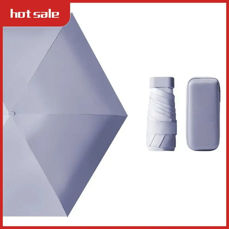 AT48-Six-Fold Card Umbrella Портативный карманный капсульный зонт двойного назначения с защитой от ультрафиолета Солнцезащитный зонт
AT48-Six-Fold Card Umbrella Портативный карманный капсульный зонт двойного назначения с защитой от ультрафиолета Солнцезащитный зонт