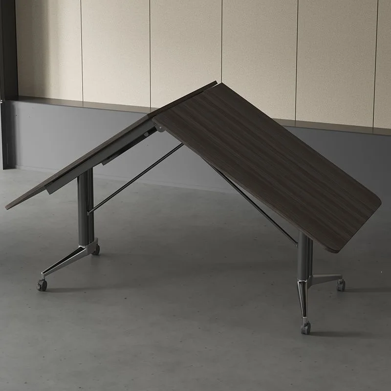 Conference table folding mobile long table training desk splicing folding long conference room table and chair combination desk
Conference table folding mobile long table training desk splicing folding long conference room table and chair combination desk