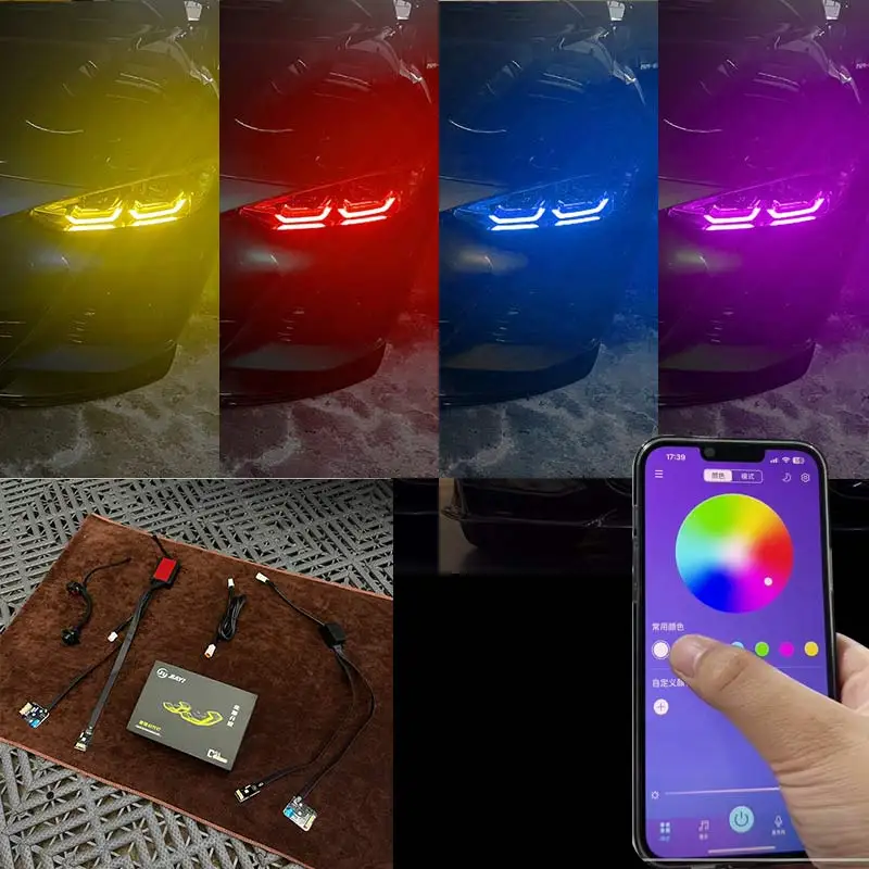 J ONE BMW G80 M3 G82 M4 G83 4 Series RGBW Daytime Running Lights Multi-color LED board G22 G23 G26 Yellow Daytime Running Lights
J ONE BMW G80 M3 G82 M4 G83 4 Series RGBW Daytime Running Lights Multi-color LED board G22 G23 G26 Yellow Daytime Running Lights