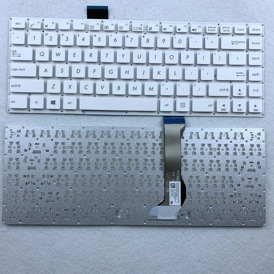 US White Laptop Keyboard For ASUS E402 E402M E402MA E402SA E402S E403SA Without Frame US Layout
US White Laptop Keyboard For ASUS E402 E402M E402MA E402SA E402S E403SA Without Frame US Layout