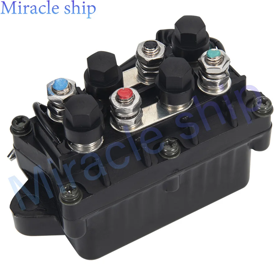 Trim Relay Assy Outboard Motor For Yamaha Outboard 30 40 50 60 70 80 90 HP 1992-2006 OEM:6H1-81950-00-00 6H1-81950-01-00
Trim Relay Assy Outboard Motor For Yamaha Outboard 30 40 50 60 70 80 90 HP 1992-2006 OEM:6H1-81950-00-00 6H1-81950-01-00