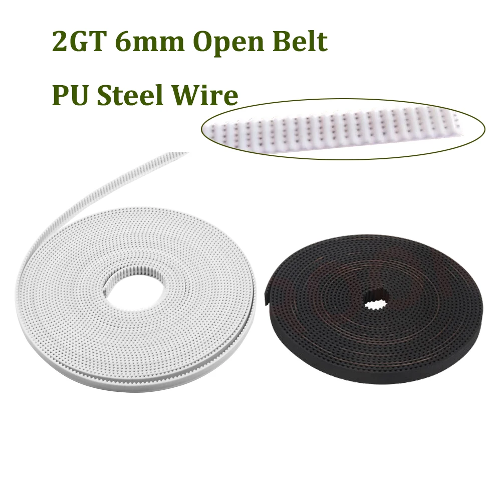 5M GT2 PU Steel Wire Synchronous Wheel Belt 2GT Timing Belt Width 6mm Open Pulley Belt 3D Printer Parts 2GT-6mm Opening Belts
5M GT2 PU Steel Wire Synchronous Wheel Belt 2GT Timing Belt Width 6mm Open Pulley Belt 3D Printer Parts 2GT-6mm Opening Belts