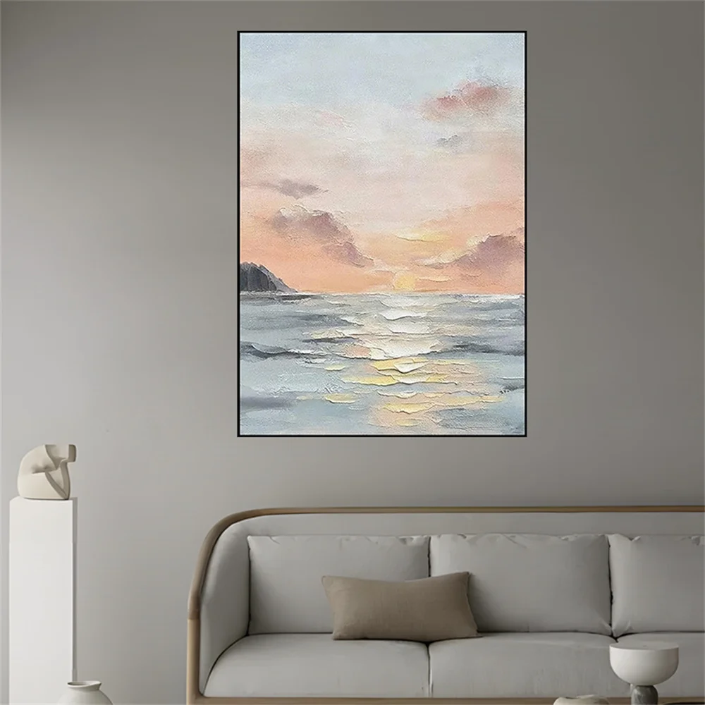 Modern Canvas Poster Decor Home Nordic Style Handmade Oil Paintings Blue Silver Texture Wall Art Pictures Abstract Mural Artwork
Modern Canvas Poster Decor Home Nordic Style Handmade Oil Paintings Blue Silver Texture Wall Art Pictures Abstract Mural Artwork