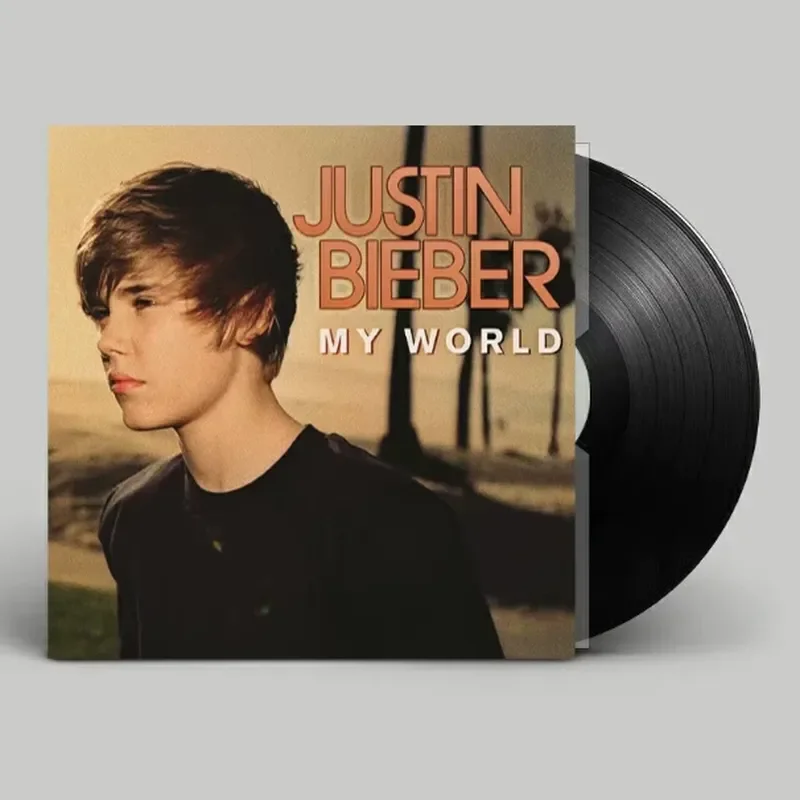 Genuine Justin Bieber My World Vinyl LP Record for Justin Bieber
Genuine Justin Bieber My World Vinyl LP Record for Justin Bieber