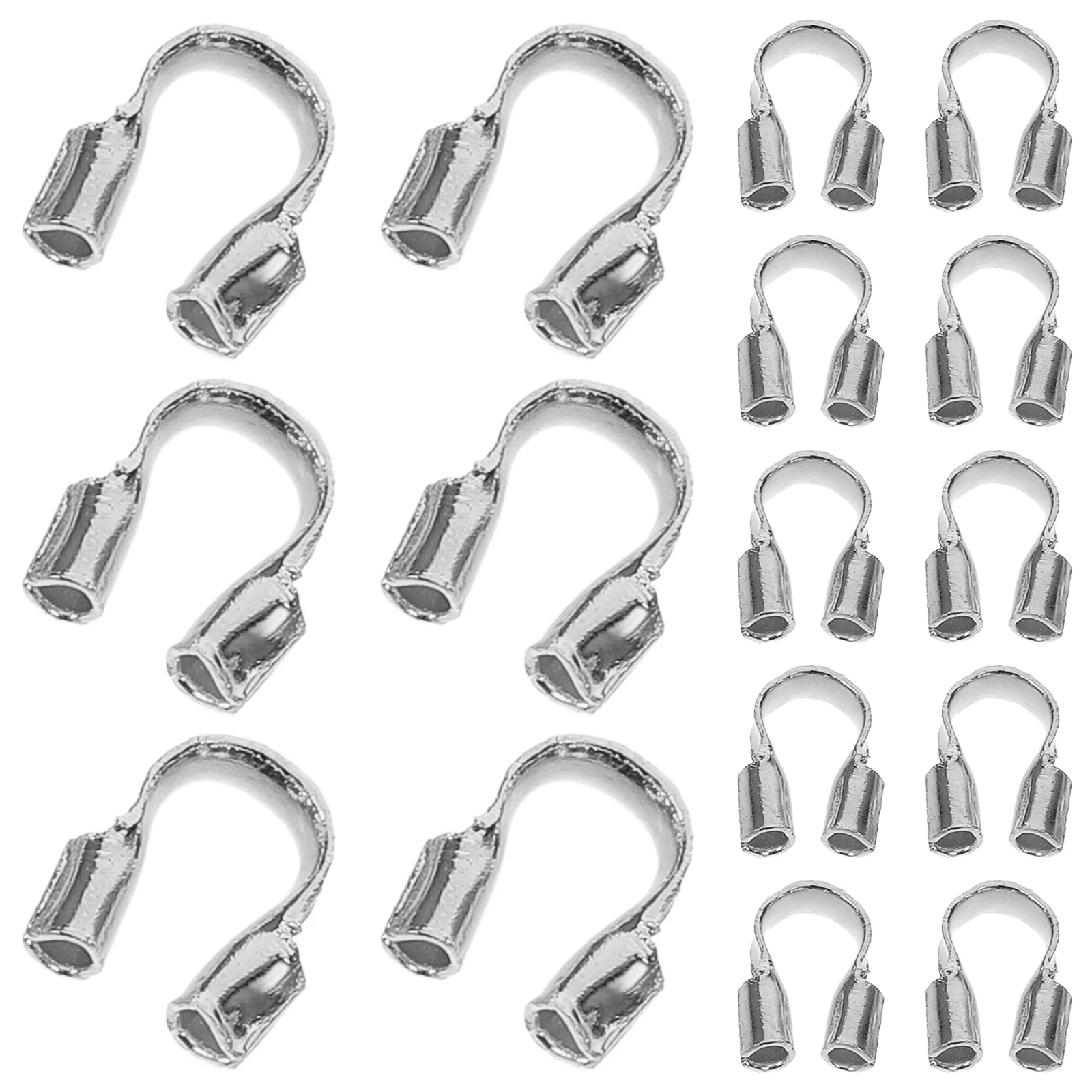 100pcs U-shaped Positioning Tube Wire Guardian Copper Jewelry Making Accessories DIY Thread Protector Cable Guardian
100pcs U-shaped Positioning Tube Wire Guardian Copper Jewelry Making Accessories DIY Thread Protector Cable Guardian