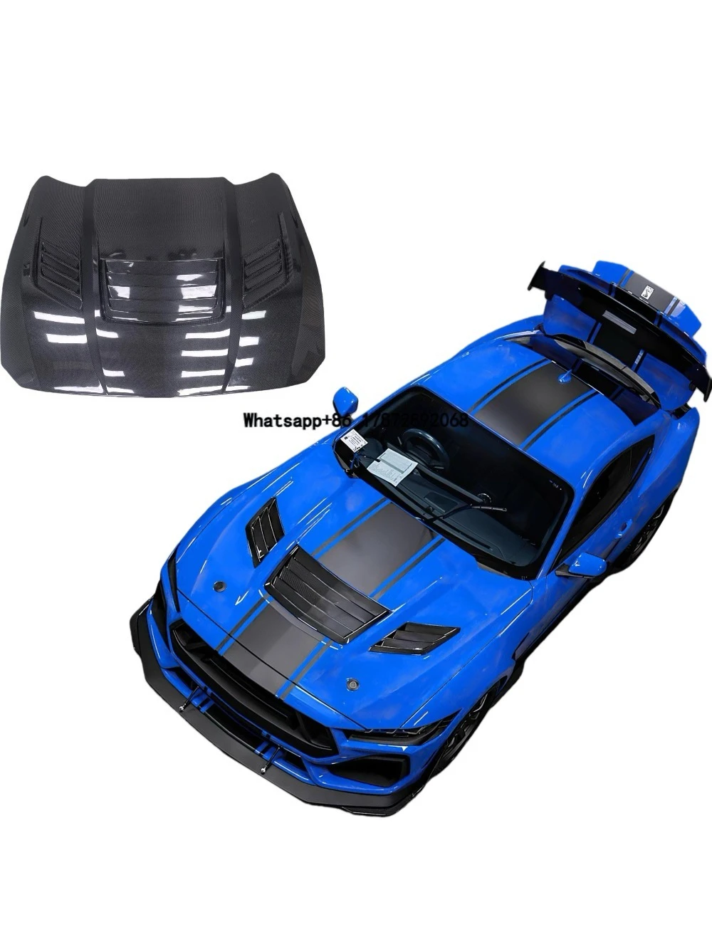 GT500 Style Carbon Fiber Vented Hood Bonnet for 2024-2025
GT500 Style Carbon Fiber Vented Hood Bonnet for 2024-2025