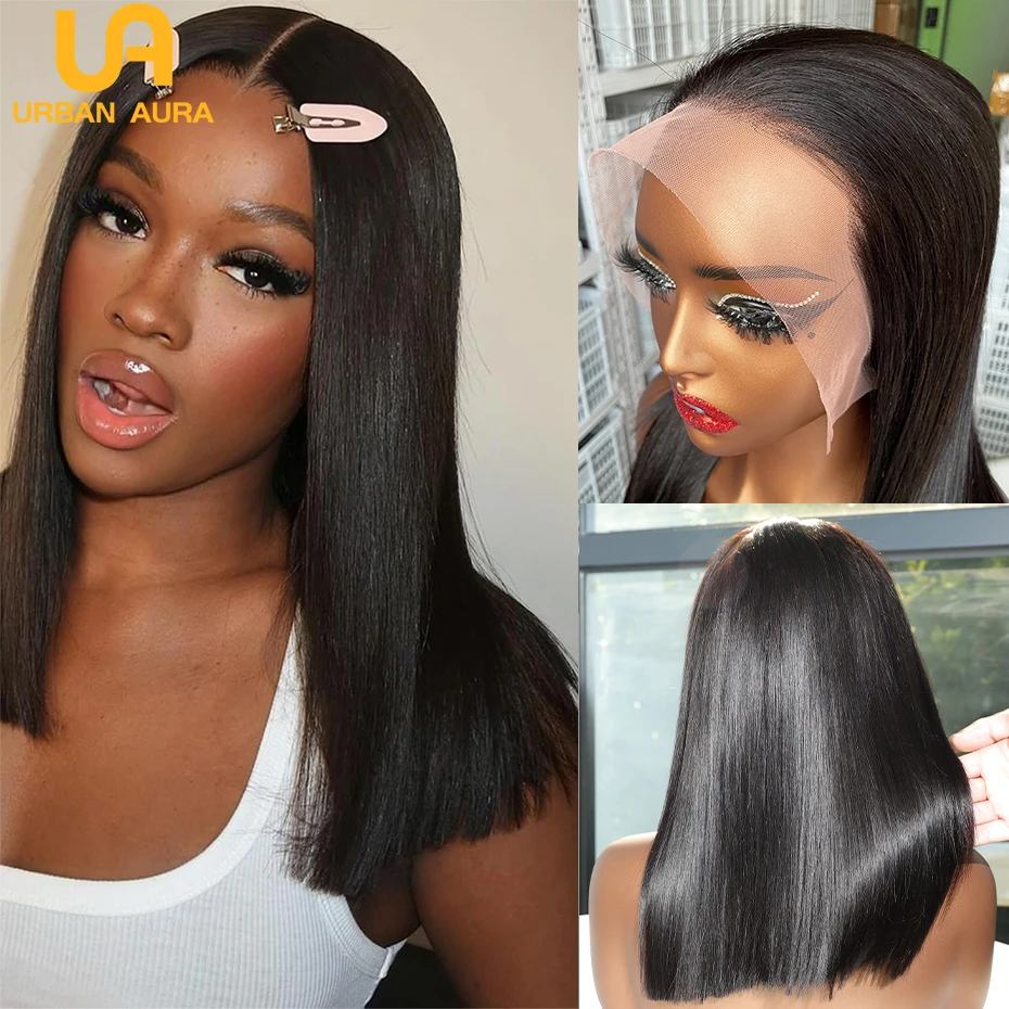 Transparent Preplucked 13x4 HD Lace Frontal Wig Human Hair Natural Black Colored Raw Vietnamese 5x5 Lace Closure Glueless Wigs
Transparent Preplucked 13x4 HD Lace Frontal Wig Human Hair Natural Black Colored Raw Vietnamese 5x5 Lace Closure Glueless Wigs