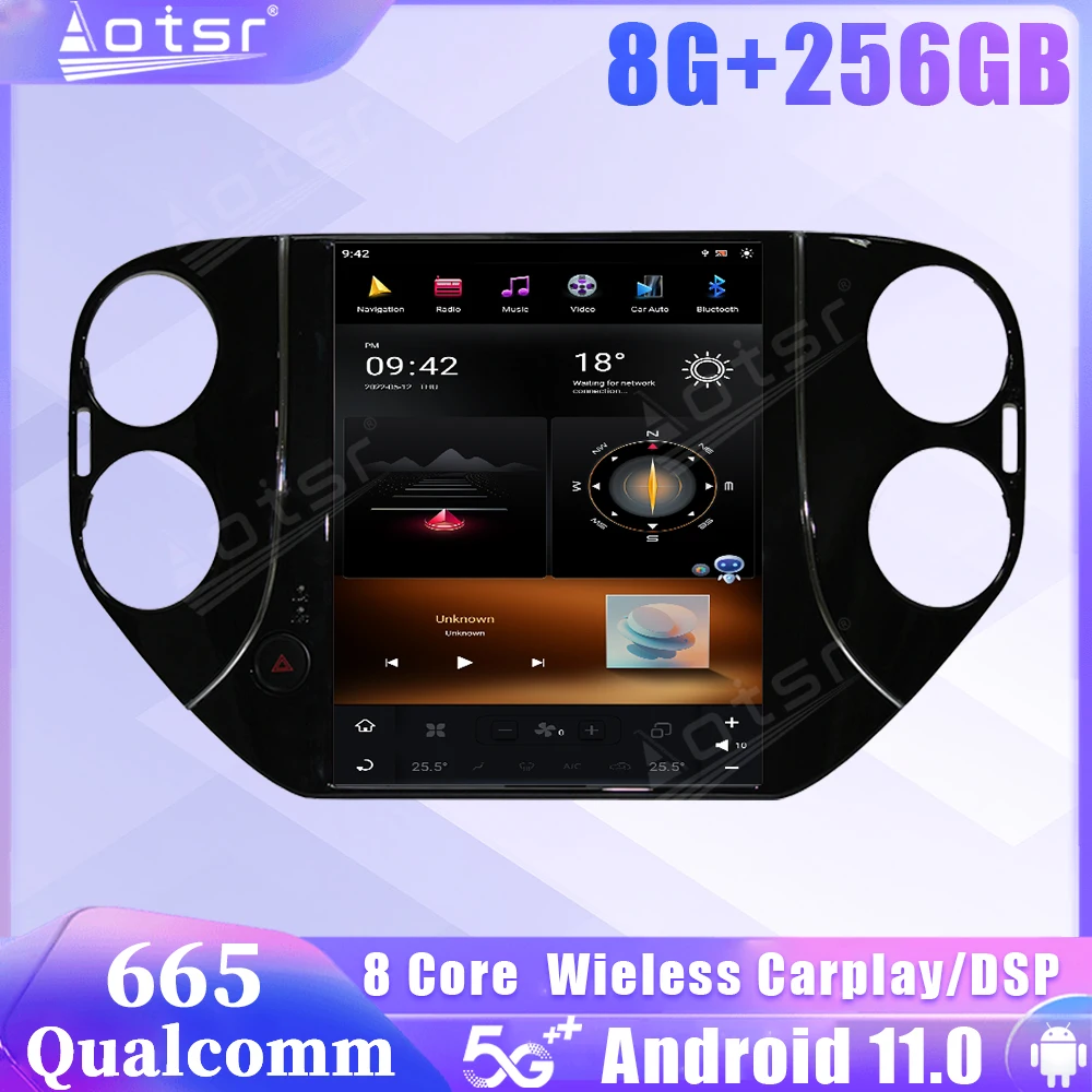 Android 11 автомобильное радио Tesla экран для Volkswagen VW Tiguan 2010 2011 2012 2013 2014 2015 2016 беспроводной Carplay стерео головное устройство
Android 11 автомобильное радио Tesla экран для Volkswagen VW Tiguan 2010 2011 2012 2013 2014 2015 2016 беспроводной Carplay стерео головное устройство