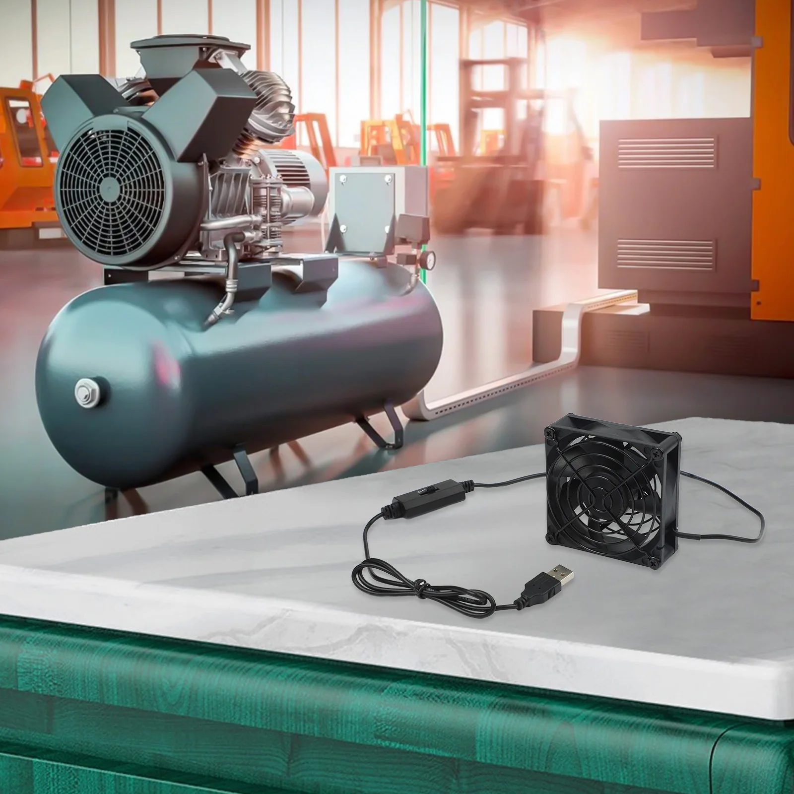 Indoor Cooling Compact Spaces USB Fan PC Fan Ventilator Metal Mesh Protection Imported Ball Bearings USB Powered Fan
Indoor Cooling Compact Spaces USB Fan PC Fan Ventilator Metal Mesh Protection Imported Ball Bearings USB Powered Fan