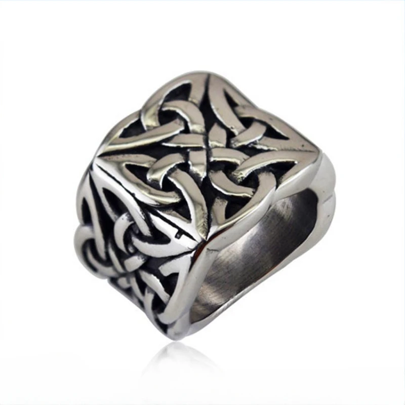 CHUANGCHENG Vintage Viking Totem Punk Personality Stainless Steel Men's Rings Size 7-13
CHUANGCHENG Vintage Viking Totem Punk Personality Stainless Steel Men's Rings Size 7-13