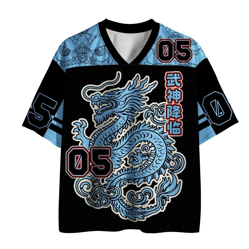 2026 New Sports Short Sleeved Shirt, V-neck Short Sleeved T-shirt, Sports Fashion 3D Printed Quick Drying Fun Mesh Jersey
2026 New Sports Short Sleeved Shirt, V-neck Short Sleeved T-shirt, Sports Fashion 3D Printed Quick Drying Fun Mesh Jersey