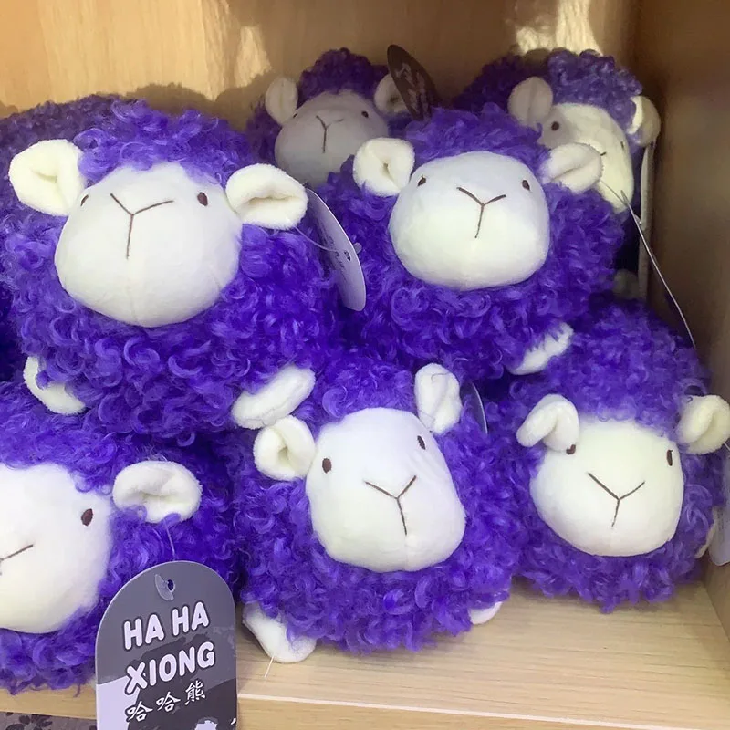 Cute Purple White Sheep Plush Toy Soft Curly Wool Stuffed Animal Lamb Doll for Kids Adults Birthday Gift Home Sofa Bedroom Decor
Cute Purple White Sheep Plush Toy Soft Curly Wool Stuffed Animal Lamb Doll for Kids Adults Birthday Gift Home Sofa Bedroom Decor