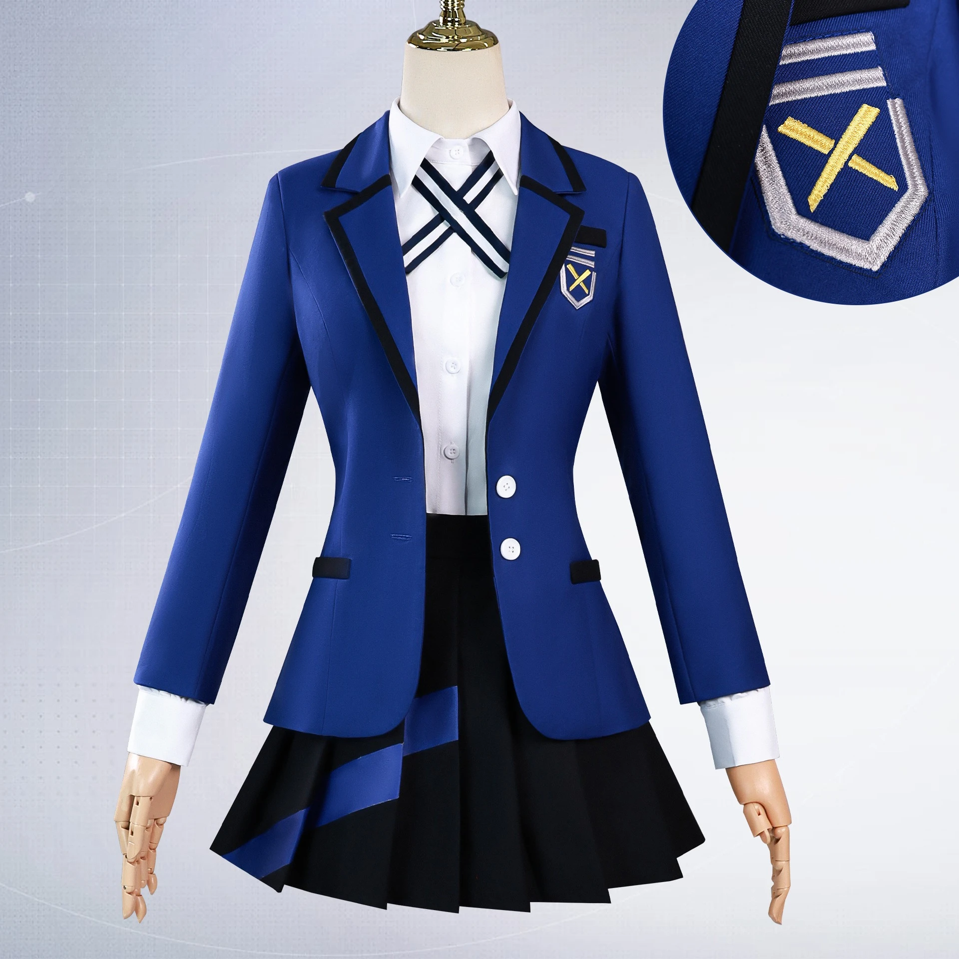 Nyaan Cosplay Costume Women's Anime JK School Uniform Dress Outfit Christmas Halloween Daily Wear
Nyaan Cosplay Costume Women's Anime JK School Uniform Dress Outfit Christmas Halloween Daily Wear
