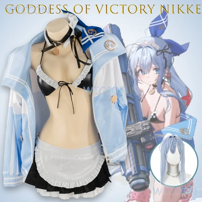 Anis Innocent Maid, бикини, купальник, костюм для косплея, игра NIKKE, богиня победы, точный наряд, летняя пляжная вечеринка
Anis Innocent Maid, бикини, купальник, костюм для косплея, игра NIKKE, богиня победы, точный наряд, летняя пляжная вечеринка