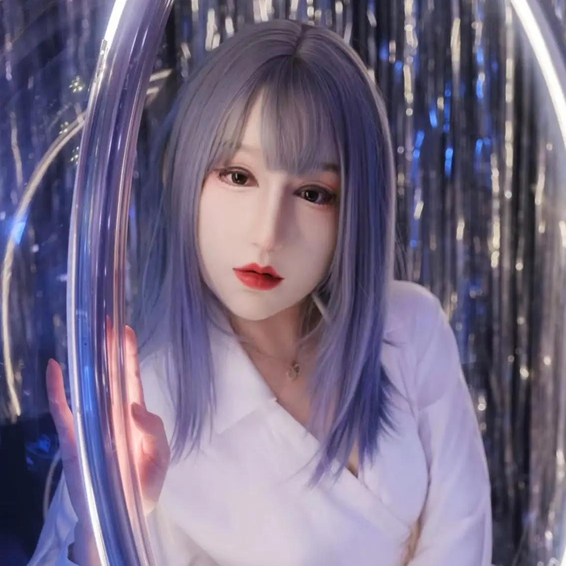 (M22 NINA)Dreammask DMS Crossdressing Full Head With Breast Torso Cosplay Kigurumi Male To Female Silicone Transgender Mask
(M22 NINA)Dreammask DMS Crossdressing Full Head With Breast Torso Cosplay Kigurumi Male To Female Silicone Transgender Mask