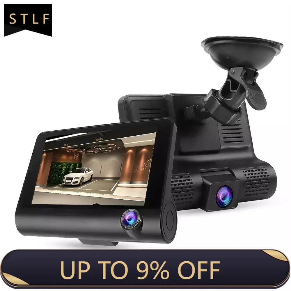 1080P 3 Lens Dash Cam 4 Inch Screen Rearview Mirror Vehicle Safety Monitoring
1080P 3 Lens Dash Cam 4 Inch Screen Rearview Mirror Vehicle Safety Monitoring