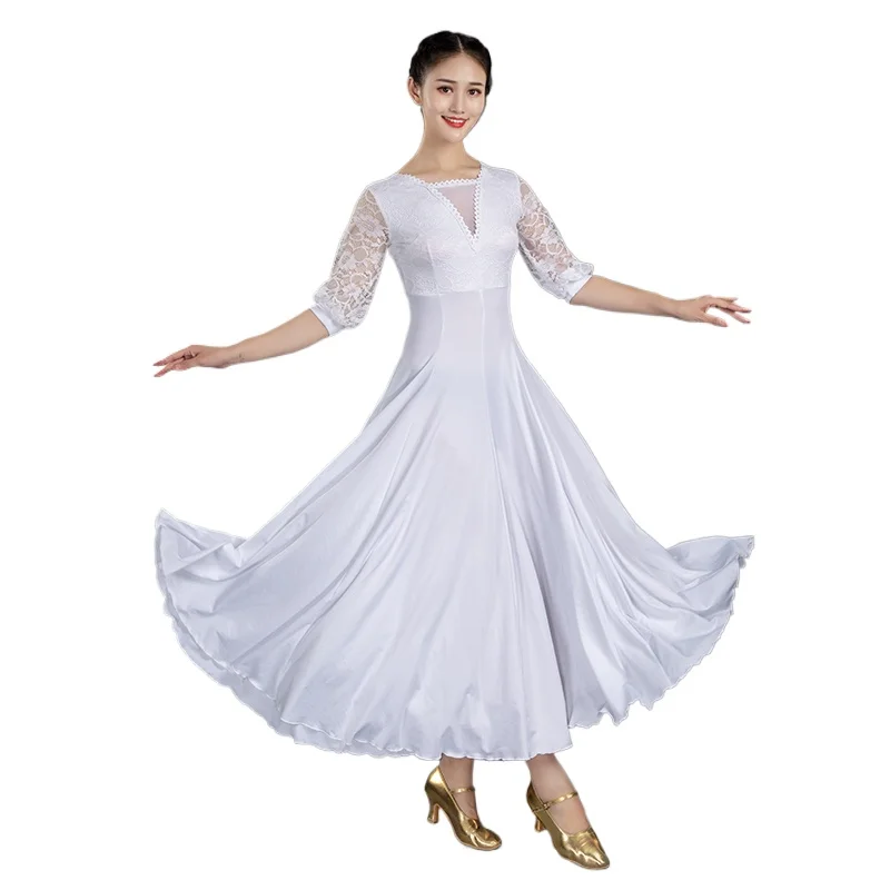 2025 Newest Woman Ballroom Dance Competition Dress Dance Ballroom Waltz Standard Dance Dress Women Ballroom Dress 086
2025 Newest Woman Ballroom Dance Competition Dress Dance Ballroom Waltz Standard Dance Dress Women Ballroom Dress 086