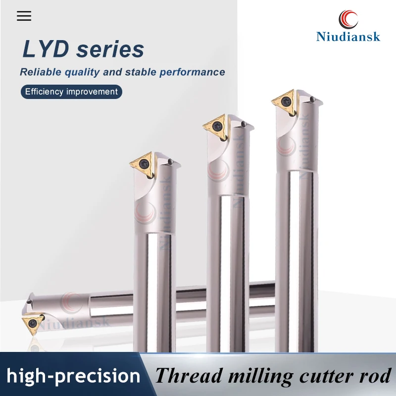 LYD Thread Milling Cutter Rod LYD-C16-D20-150L-2T Machining Center Lifting Ring Thread Milling Cutter Rod For TCMT Series Blades
LYD Thread Milling Cutter Rod LYD-C16-D20-150L-2T Machining Center Lifting Ring Thread Milling Cutter Rod For TCMT Series Blades