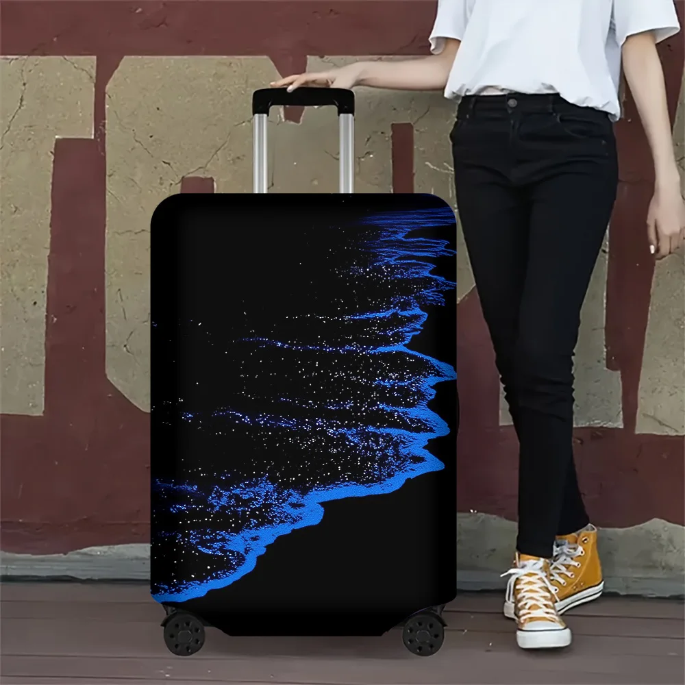 1PC Electric Blue Wavy Print Luggage Cover for luggage sizes 18-32 inches; dust and elastic travel accessories to effectively pr
1PC Electric Blue Wavy Print Luggage Cover for luggage sizes 18-32 inches; dust and elastic travel accessories to effectively pr