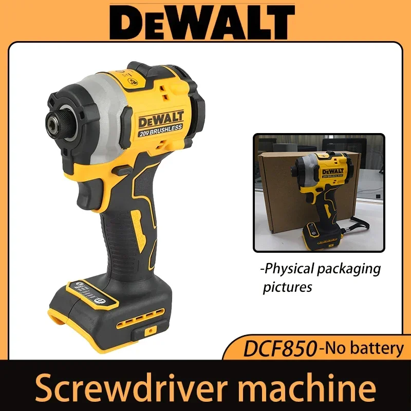 Бесщеточный аккумуляторный шуруповерт DeWalt DCF850 20В, ударная дрель для работы по дереву, регулируемая скорость
Бесщеточный аккумуляторный шуруповерт DeWalt DCF850 20В, ударная дрель для работы по дереву, регулируемая скорость