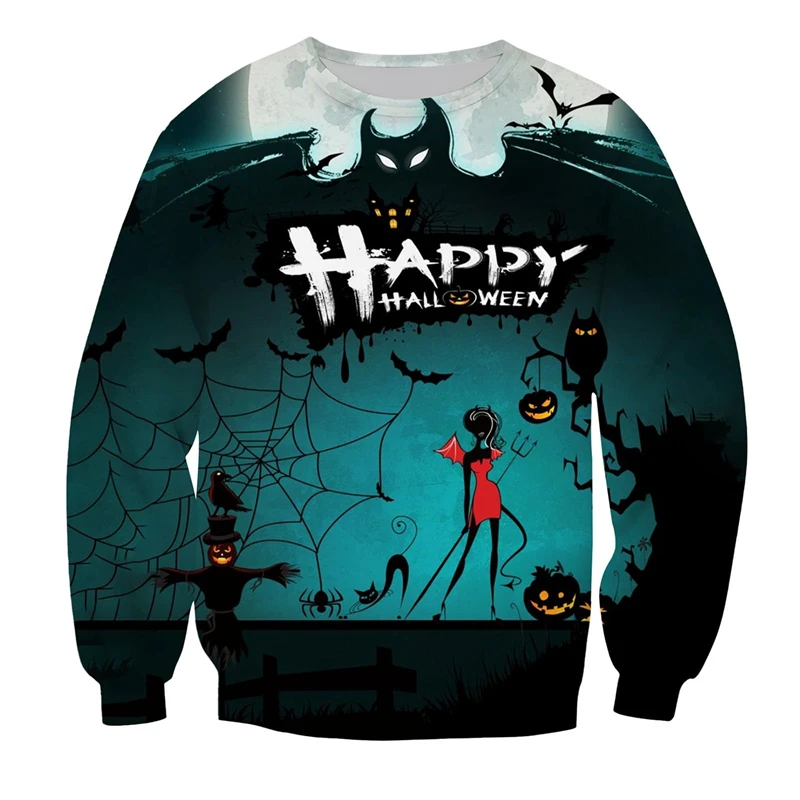 Men's 3D Printed Halloween Pumpkin Pattern Sweatshirt round Neck Hoodie Casual Oversized Pullover Happy Halloween Design
Men's 3D Printed Halloween Pumpkin Pattern Sweatshirt round Neck Hoodie Casual Oversized Pullover Happy Halloween Design