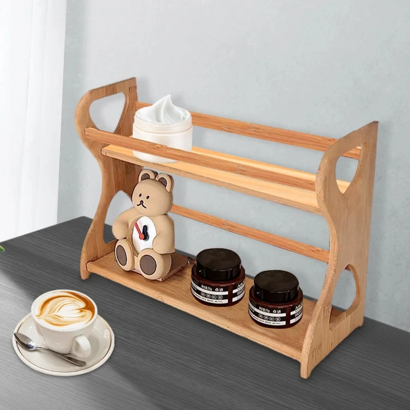 Bamboo Multi-Functional Spice Rack & Organizer - Kitchen, Bathroom, Home Storage Solution (Seasoning Jars Not Included)