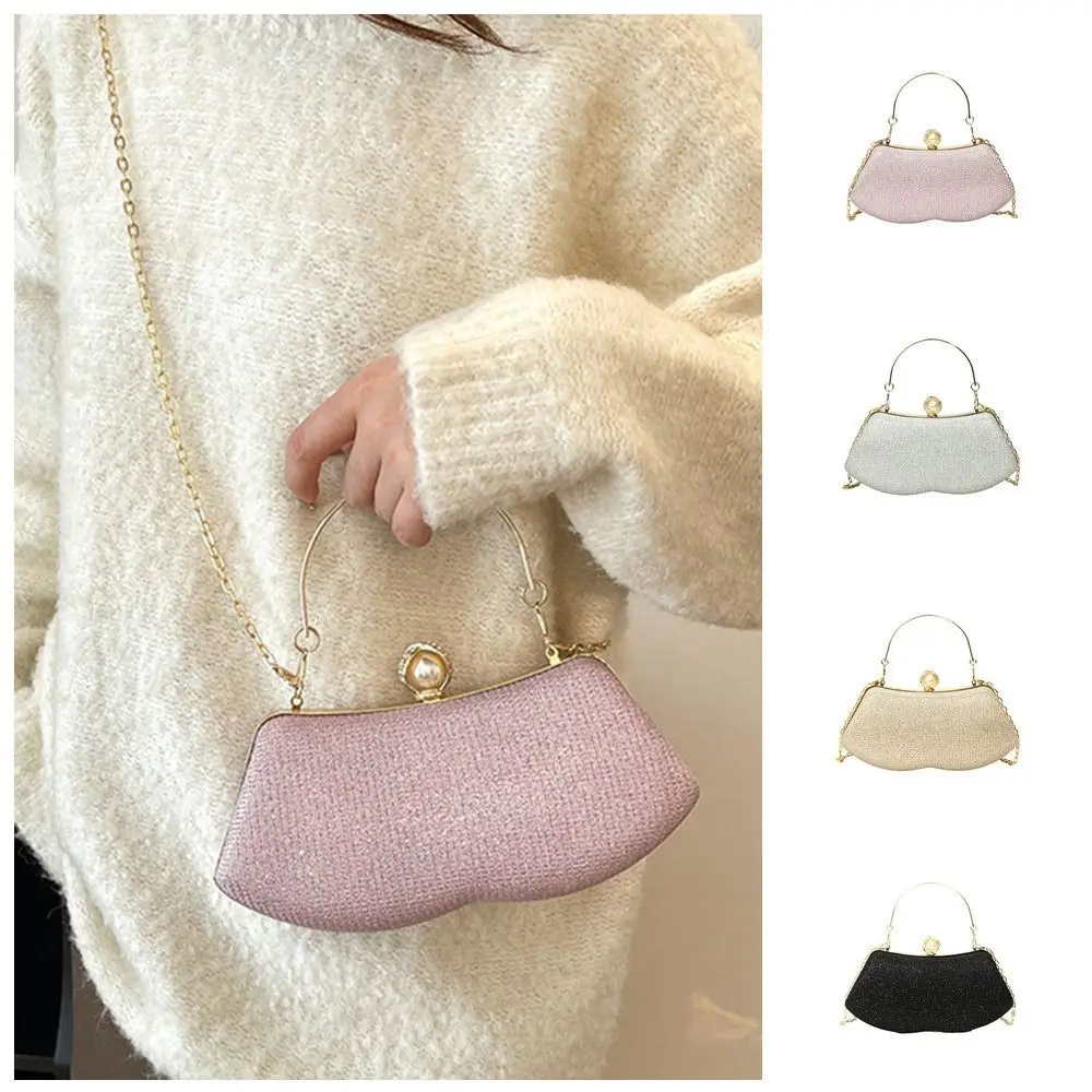 Elegant Glitter Evening Banquet Bag Pearl Buckle Rhinestone Box Handbag Shoulder Bag Wrist Bag Ladies Clutch Bag Wedding
Elegant Glitter Evening Banquet Bag Pearl Buckle Rhinestone Box Handbag Shoulder Bag Wrist Bag Ladies Clutch Bag Wedding