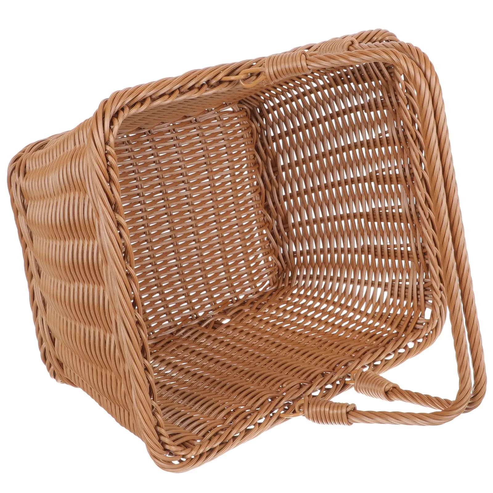 Handheld Woven Basket Sturdy Pastoral Style Fruit Snack Egg Storage Kitchen Desktop Organizer Decorative Household Storage
Handheld Woven Basket Sturdy Pastoral Style Fruit Snack Egg Storage Kitchen Desktop Organizer Decorative Household Storage