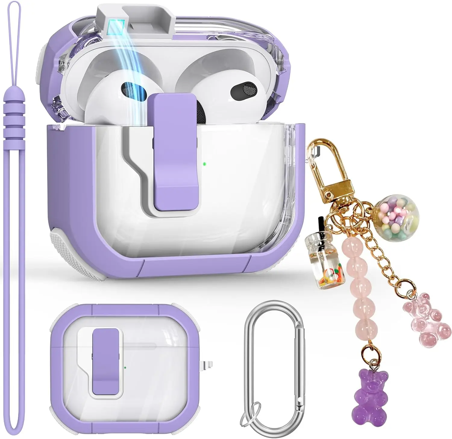 Наушники третьего поколения для AirPods 3 с силиконовым брелоком для запястья, совместимым с Apple AirPods Pro, 2-й и первый цвет
Наушники третьего поколения для AirPods 3 с силиконовым брелоком для запястья, совместимым с Apple AirPods Pro, 2-й и первый цвет