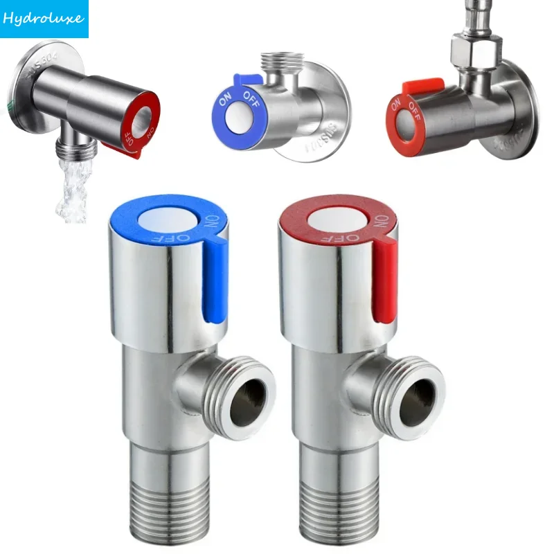Stainless Steel Hot Cold Inlet Valve Toilet Filling Angle Valves Sink Basin Water Heater Faucet for Kitchen Bathroom Accessories
Stainless Steel Hot Cold Inlet Valve Toilet Filling Angle Valves Sink Basin Water Heater Faucet for Kitchen Bathroom Accessories