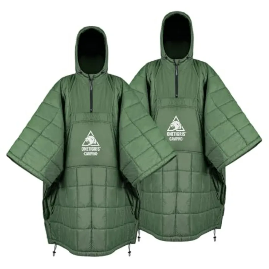 Camping Blanket for Outdoor, Hiking, Stadium with Recycled Synthetic Insulation, Water-Resistant Ultralight Warm Wearable Hoodi
Camping Blanket for Outdoor, Hiking, Stadium with Recycled Synthetic Insulation, Water-Resistant Ultralight Warm Wearable Hoodi