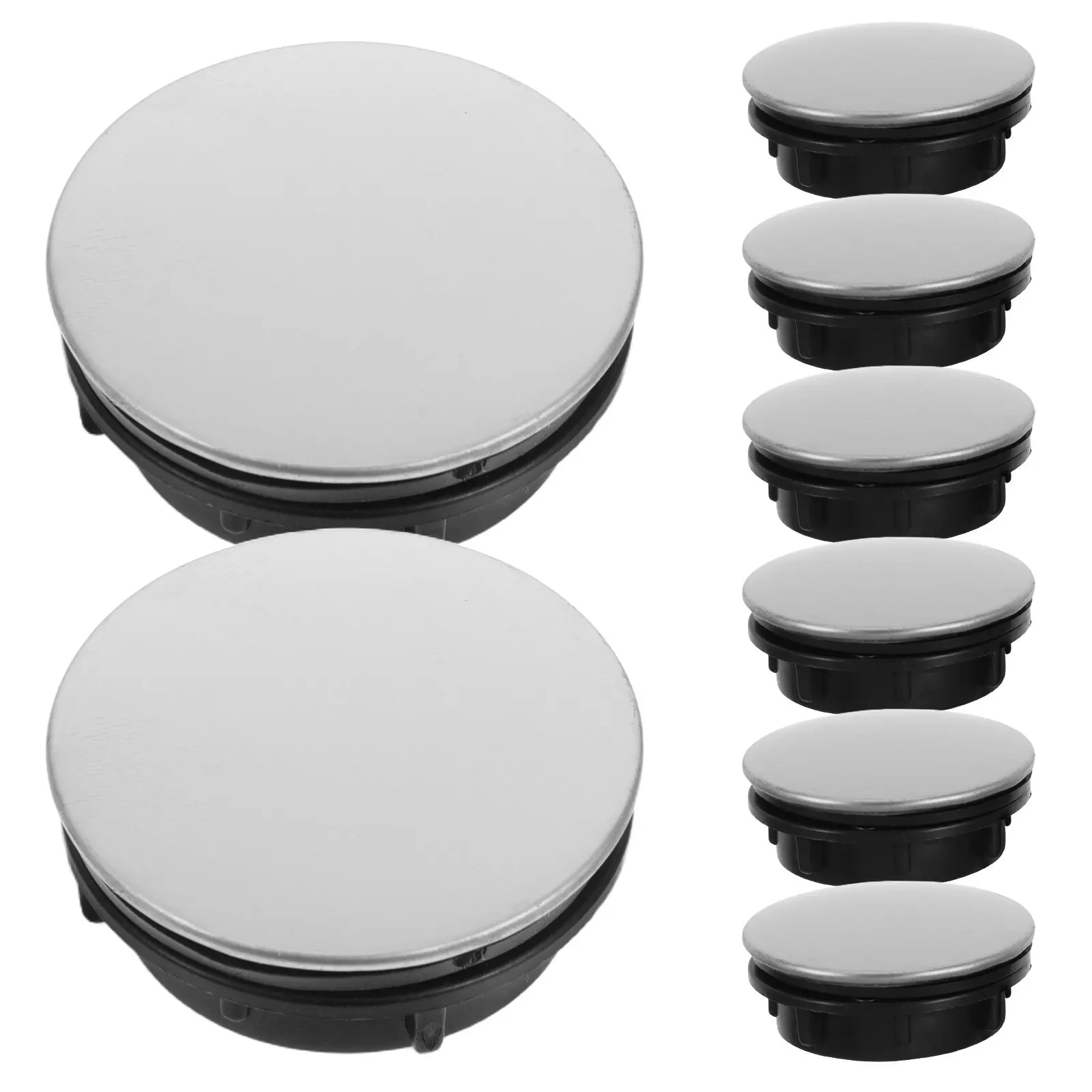 8Pcs Stainless Steel Sink Hole Cover Cap 35Mm Universal Kitchen Faucet Hole Plug Kitchen Sink Deck Stopper Utility Basin
8Pcs Stainless Steel Sink Hole Cover Cap 35Mm Universal Kitchen Faucet Hole Plug Kitchen Sink Deck Stopper Utility Basin