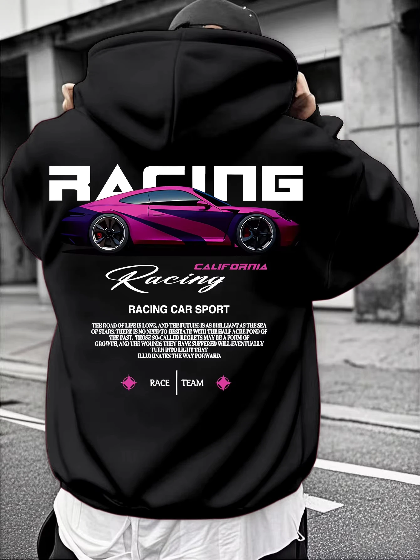 2026 New Hooded Sweatshirt Vibrant Racing Graphics Winter Fleece Warm Casual Urban Comfort Hooded Sweatshirt Street Style
2026 New Hooded Sweatshirt Vibrant Racing Graphics Winter Fleece Warm Casual Urban Comfort Hooded Sweatshirt Street Style