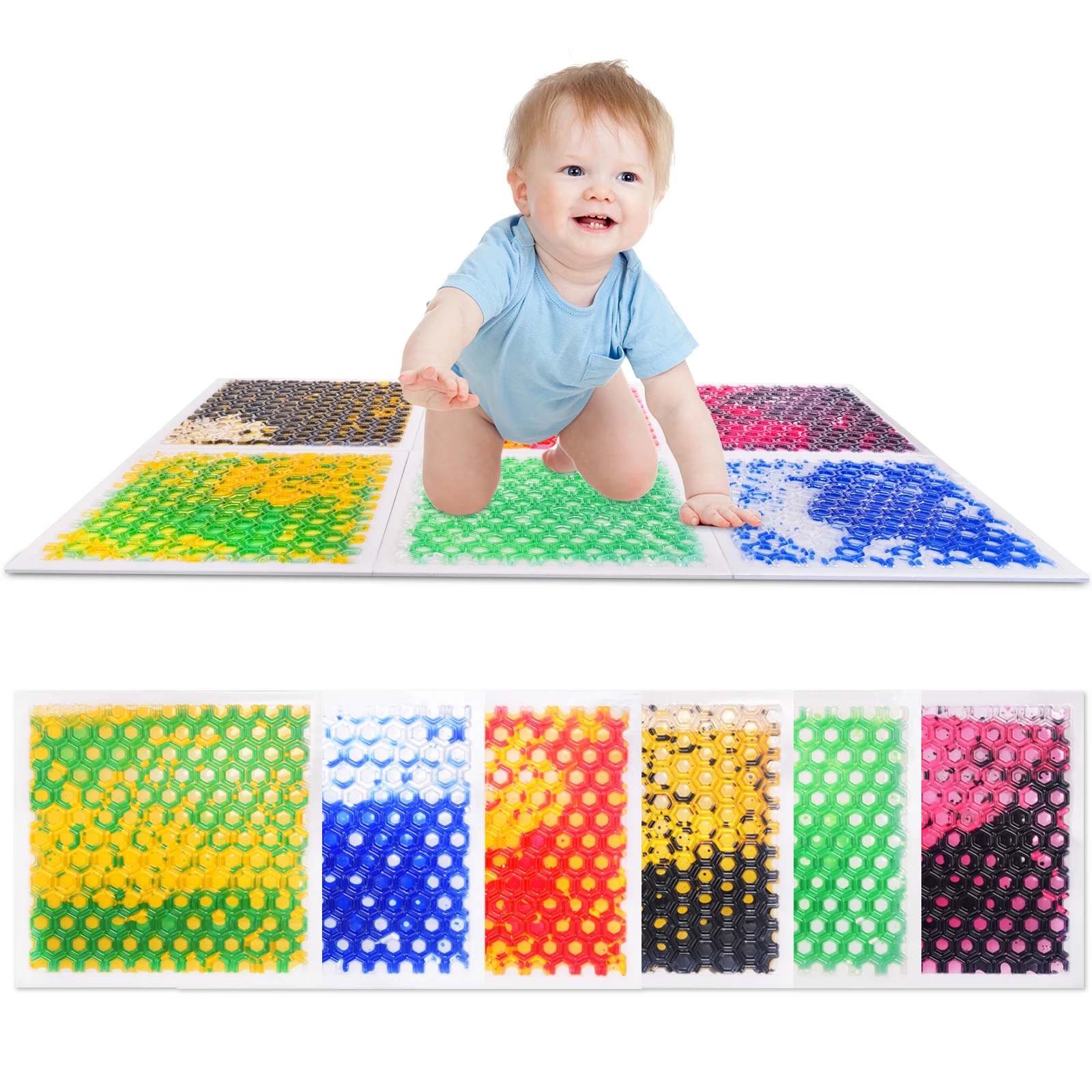 Children's liquid texture Creative Kids Zone Non-slip liquid sensory tile mat for sensory therapy for children
Children's liquid texture Creative Kids Zone Non-slip liquid sensory tile mat for sensory therapy for children