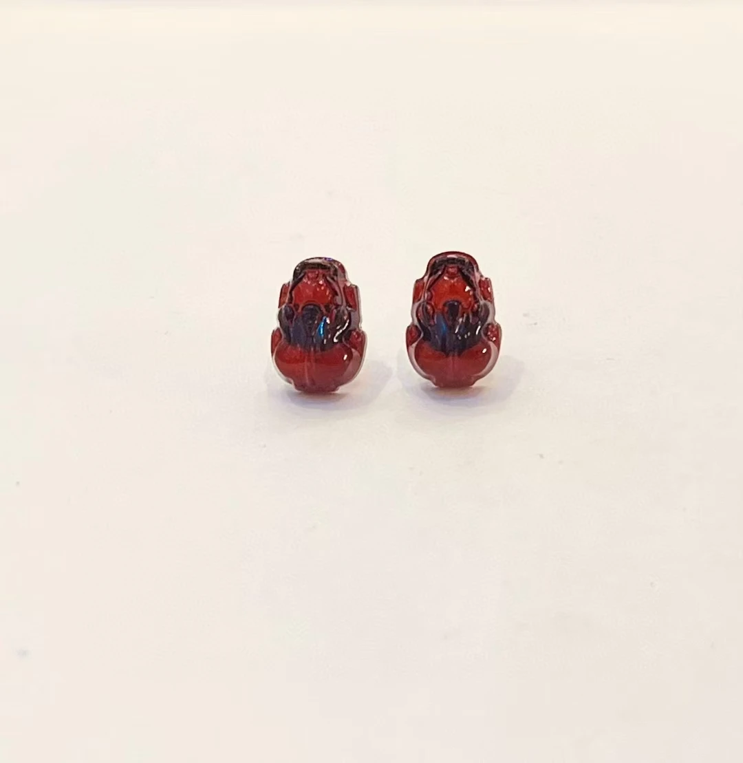 Certificate 925 Silver Natural Red Amber Engraved Pixiu Ear Stud Chinese Mythical Lion Fortune Beast Unisex Fine Earring Jewelry
Certificate 925 Silver Natural Red Amber Engraved Pixiu Ear Stud Chinese Mythical Lion Fortune Beast Unisex Fine Earring Jewelry
