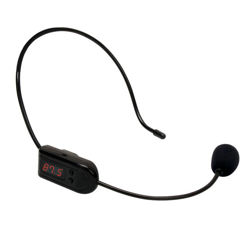 FM Wireless Microphone Headset Radio Mic 87 MHz-108MHz Headset Mic Multi-channel Head Mic for Loudspeaker Teaching Meeting Guide
FM Wireless Microphone Headset Radio Mic 87 MHz-108MHz Headset Mic Multi-channel Head Mic for Loudspeaker Teaching Meeting Guide