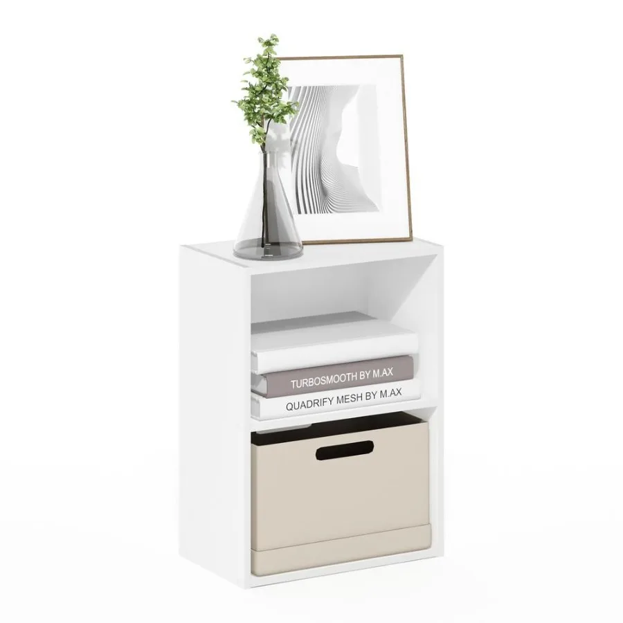 Luder 2-Tier Open Shelf Bookcase White
Luder 2-Tier Open Shelf Bookcase White